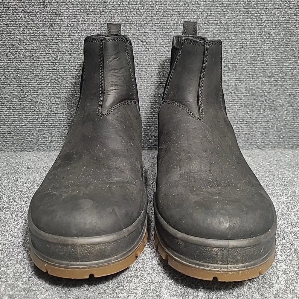 ECCO Track 25 Hydromax Black Chelsea Boot Water Repellent EU 45 Size 11- 11.5 US